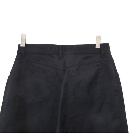 Vintage Opal Lorraine Wardy Black Shine Pants, Sz 4, Please Check Measurements - Picture 6 of 6